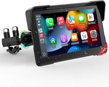 7" Wasserdicht Motorrad Apple CarPlay GPS Navi TouchScreen Navigator Autoradio