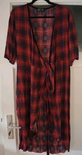 Wunderschönes Wickelkleid v. STORM & MARIE, zart, tartan, Schottenmuster,