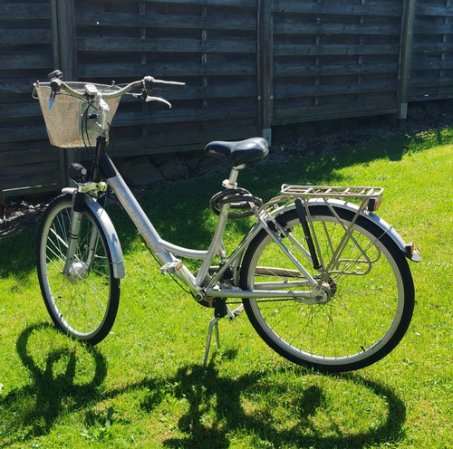 City bike damenfahrrad silber - damenfahrrad,