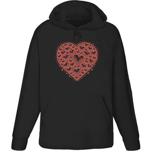 Hoodie kapuzenpullover love - hoodie, "love