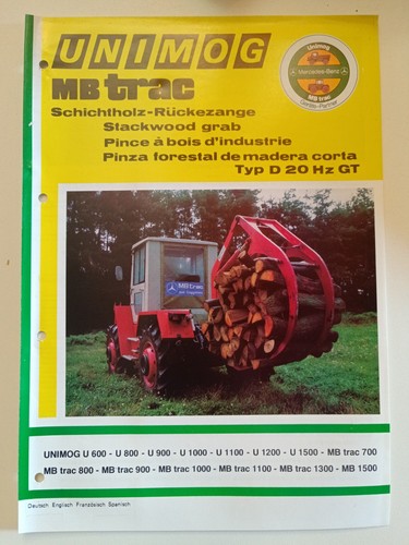Prospekt unimog trac forst - trac,
