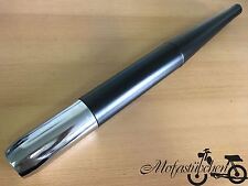 Auspuff 700mm schwarz 28mm