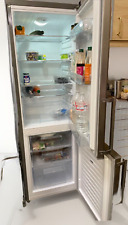 Amica Kühl-Gefrierkombination Kühlschrank Silber 230 L 170cm hoch Gefrierschrank