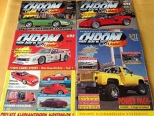 Chrom und  Flammen 4 Ausgaben Sammlung von 1992 Top Zustand