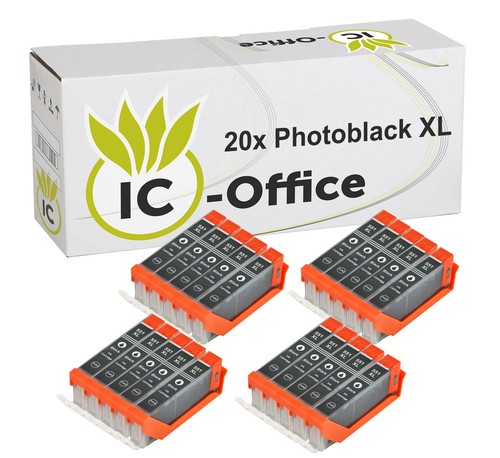 20x canon patronen - cli551, mit