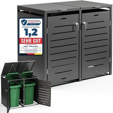 Mülltonnenbox 2er