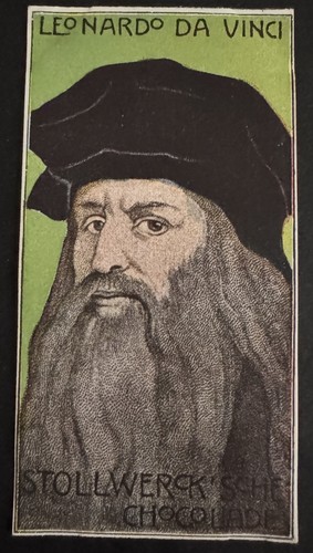 Stollwerck leonardo da vinci - -,