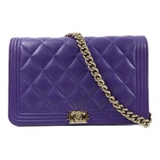 CHANEL CC GHW Boy WOC Wallet