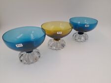 3x ASEDA bunte Sektschalen