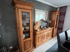 Goetheborg Wohnwand inkl. 2 Standvitrinen 1-türig rechts und links