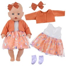 Babypuppen Kleidung Set 14-18