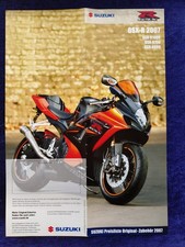 Suzuki GSX-R1000 GSX-R750 GSX-R600 Zubehör Preisliste 2007