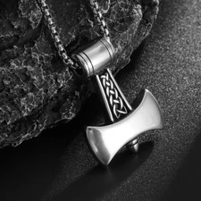 Thors Hammer Axt Anhänger mit