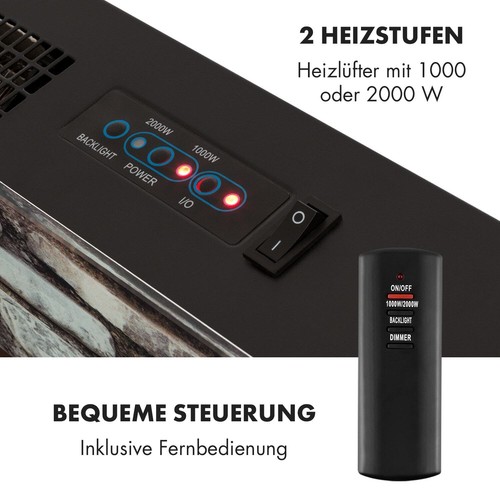 Elektrischer kamin - elektrischer,
