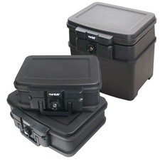 HMF Feuerfeste Wasserdichte Dokumentenbox Dokumentenkassette Geldkassette A4/A5