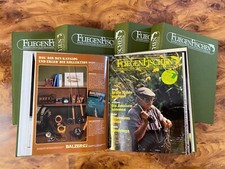 Zeitschrift Fliegenfischen 5 Jahrgänge 1990-1994, 30 Hefte in 5 Sammelordnern