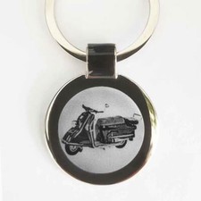 Heinkel Tourist Schlüsselanhänger Heinkel Roller als Fotogravur & Textgravur