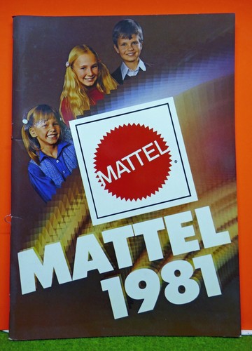 Mattel händler katalog 1981 - mattel,