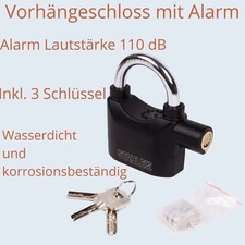 Alarm Schloss Motorrad Schloss