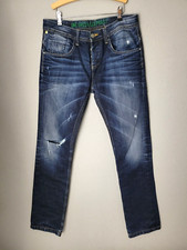 ONE GREEN ELEPHANT HERREN JEANS W32 L34 32/34 WASH BLAU HERRENJEANS  2402027