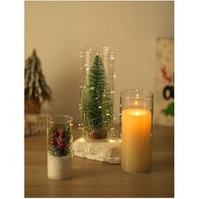 Glas Vase, Windlicht