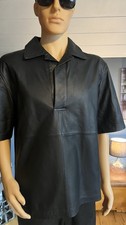 Neues Ledershirt Lederhemd Lederpullover Neu Gr. L  Ideal Zur  Lederhose  Zara