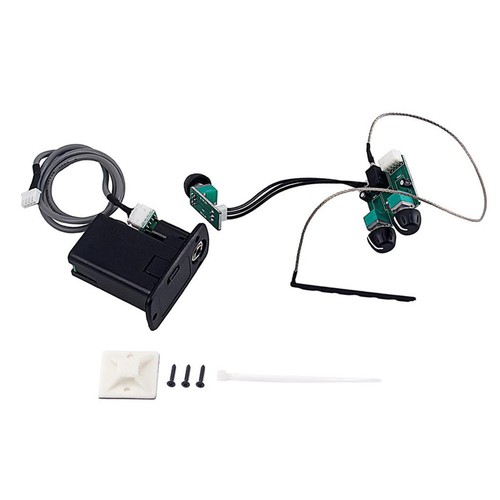 Band active piezo pickup - 3-band,
