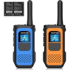 2 Pack  16 Kanäle Walkie Talkie Kinder Wiederaufladbarer Funkgerät Walkie Talkie