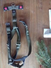 Greyhound Premium Hunde Führgeschirr Size L, oliv-schwarz, wie neu