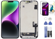 Komplett Retina Display für iPhone 14 Bildschirm Touch Screen Front Panel Glas