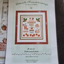 Original Stickpackung Erdbeermustertuch LKE 