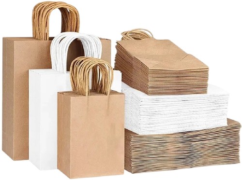 Kraftpapiertüten mit