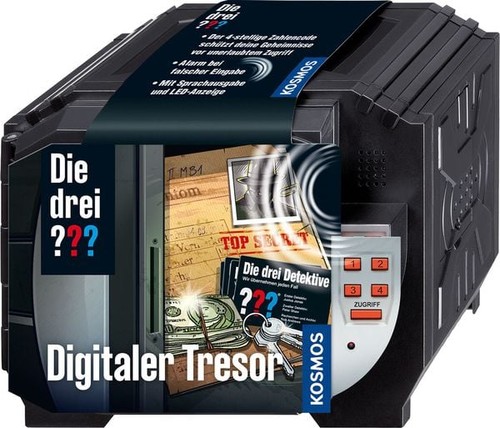 Die drei digitaler - drei, tresor