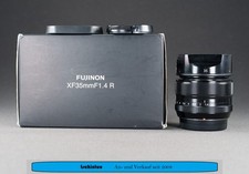 Fujifilm Fujinon Fuji XF  35 mm f 1,4 AF R Objektiv Sehr Guter Zustand OVP