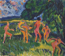 Erich Heckel Bathers at the
