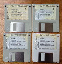 MICROSOFT MS-DOS 6 UPDATE Betriebssystem, 4 x 3,5" Diskette