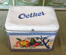 Alte dose blechdose - blechdose, oetker