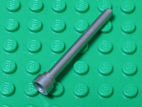 Antenne metallicsilber lego - antenne,
