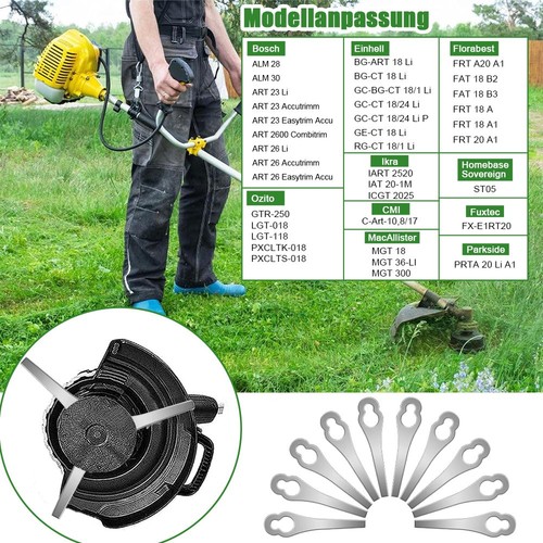 10x kunststoffmesser - 10x,
