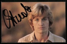 Sänger Christian Anders, En-face Portrait, Autograph, Ansichtskarte 