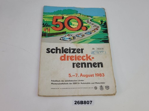 Programm ddr schleizer - 50.,
