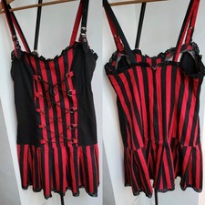 Emp Gothic Punk Metal Kleid