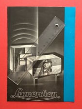 alter Prospekt LUMOPHON Radio Empfänger Lautsprecher von 1931 ( F19152