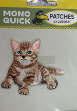 Bügelbild babykatze katze - bügelbild,