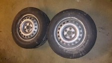  2 Kompletträder VW T4 Stahlfelgen 7D0601027A LASSA Sommerreifen 195/70R15C