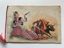 Karte Einladung Spanien Stierkampf 1950