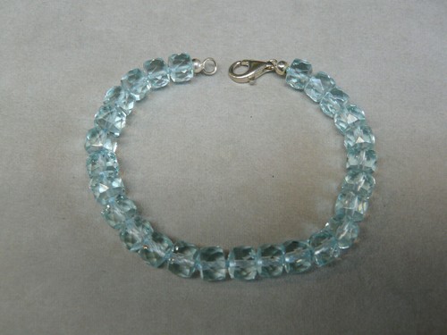 Blau topas armband - d., ca
