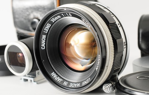 Near mint canon - 35mm, f/1.5