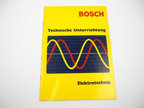 Bosch technische unterrichtung - bosch,
