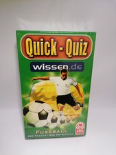 Quick - Quiz wissen.de Fussball Gesellschaftsspiel,Kartenspiel,2-6 Spieler NEU